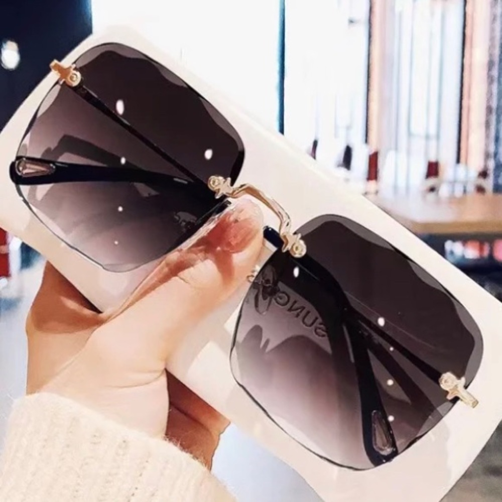Rimless Uv400 Women’s Subglasses